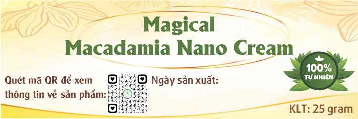 Kem nano macca 25g