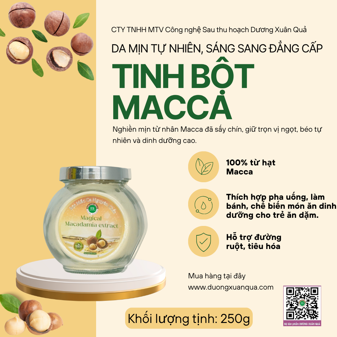 tinh bot macca 250g
