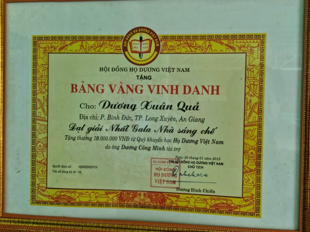 ong duong xuan qua thanh dat trong san xuat kinh doanh va tan tam voi cong tac dong toc 5